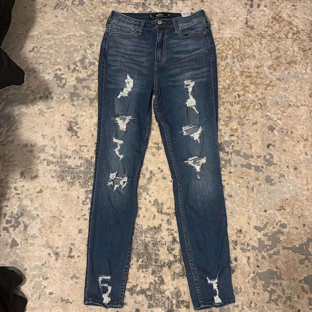 Hollister Blue Women's Skinny Jeans